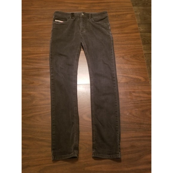 Diesel Other - Diesel Thavar Jeans Men's Size 30 Slim Fit Skinny Black Dark Gray Denim (33x32)